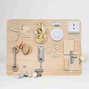 personalised busy board for 1 year old