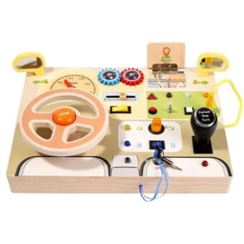 personalised steering wheel busy board