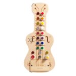 wooden guitar busy board