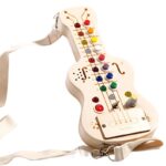 wooden guitar busy board