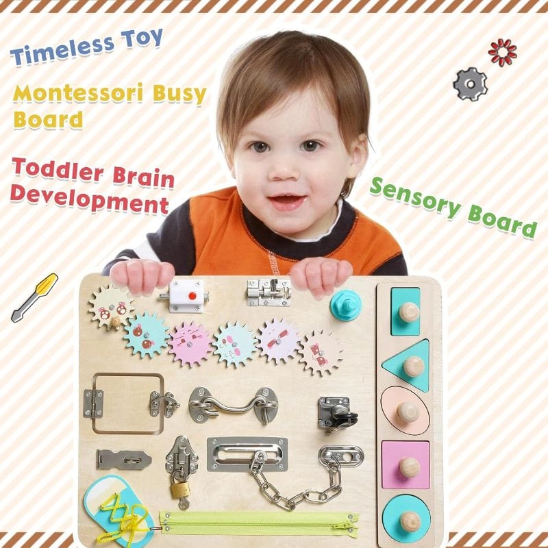Montessori Busy Board (11)