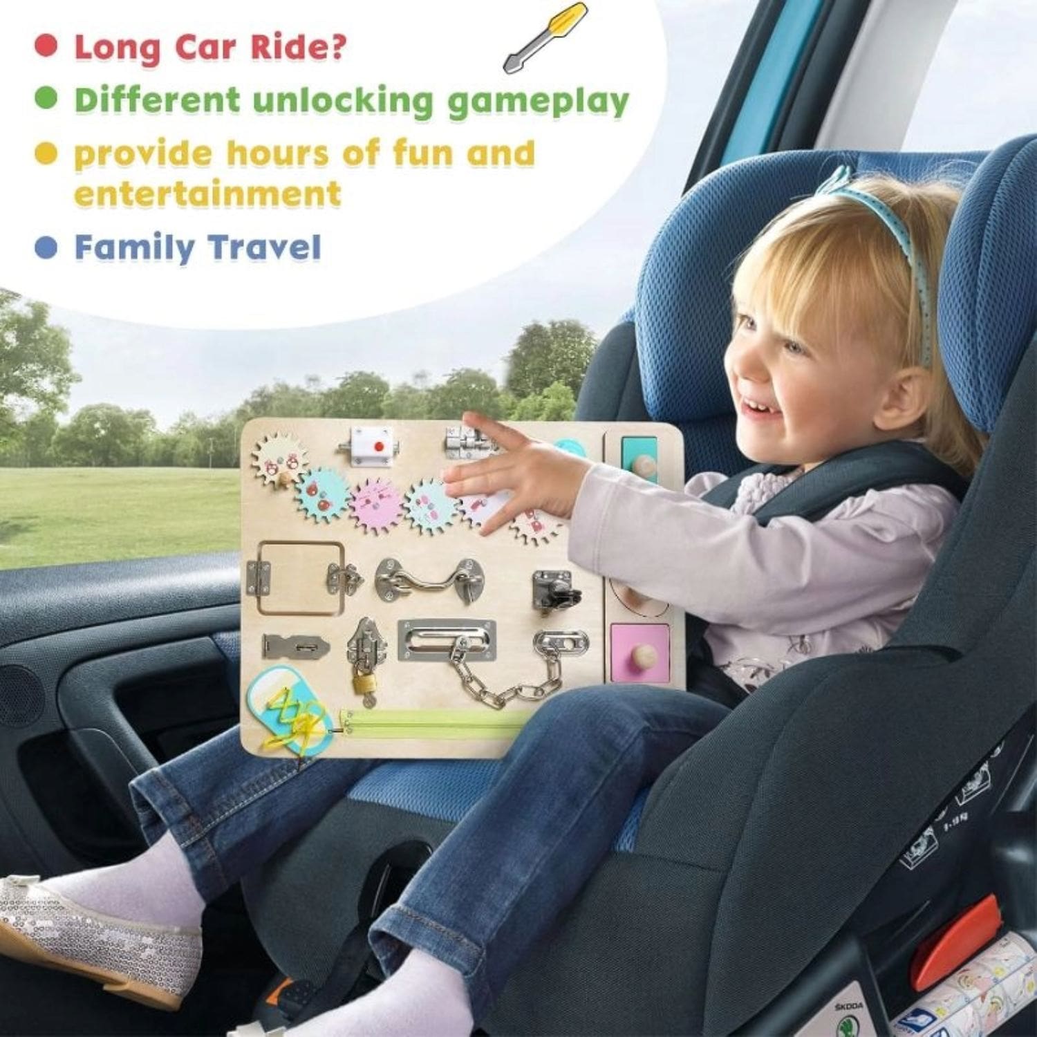 Montessori Busy Board (8)