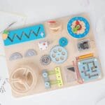Wooden Busy board (1)