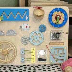 Wooden Busy board