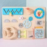 Wooden Busy board (1)