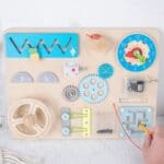 Wooden Busy board (1)