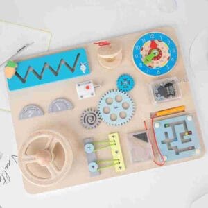 wooden busy board UK