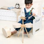 Wooden Kids Drum Set