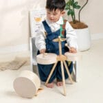 Wooden Kids Drum Set