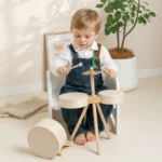 Wooden Kids Drum Set (3)
