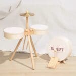 Wooden Kids Drum Set (3)