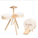 Wooden Kids Drum Set (3)