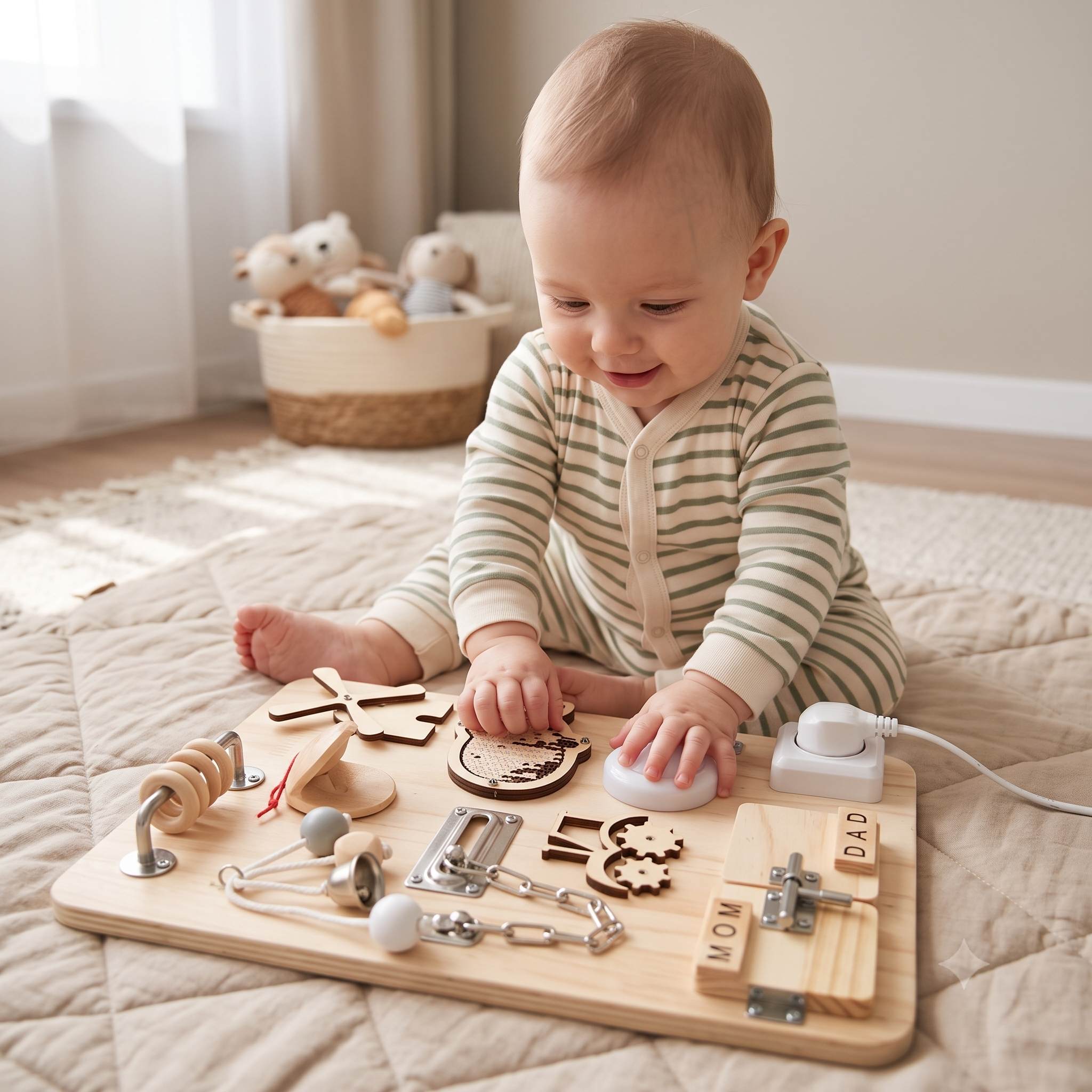 Montessori busy board