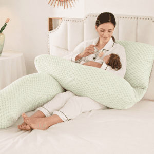 U-shaped pregnancy pillow