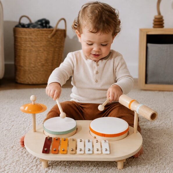 Baby drum set