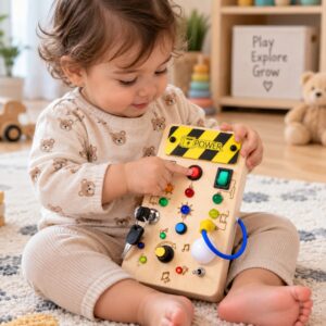 montessori busy board -1